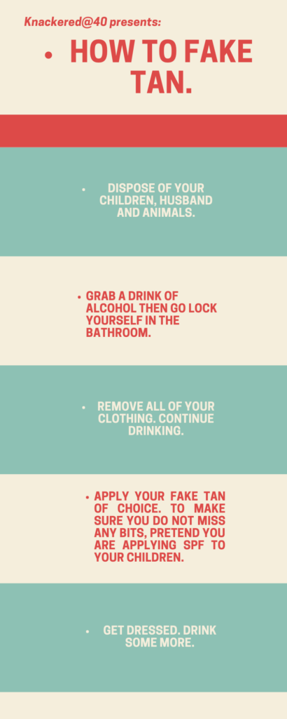How to Fake Tan
