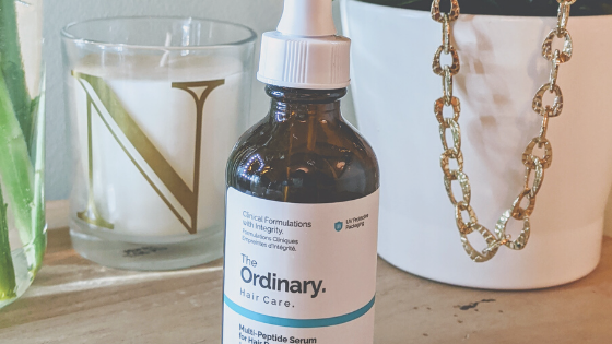 The Ordinary Multi-Peptide serum for hair density review